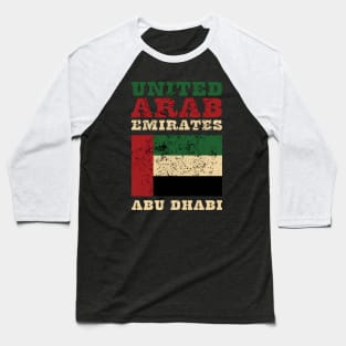 Flag of United Arab Emirates Baseball T-Shirt